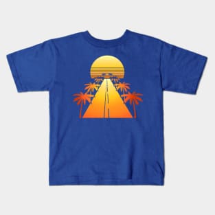 Retro Drive Kids T-Shirt